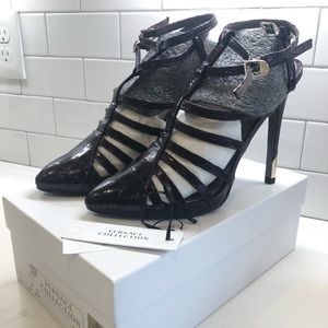 Versace Collection BNIB Plum Heels size 41/10